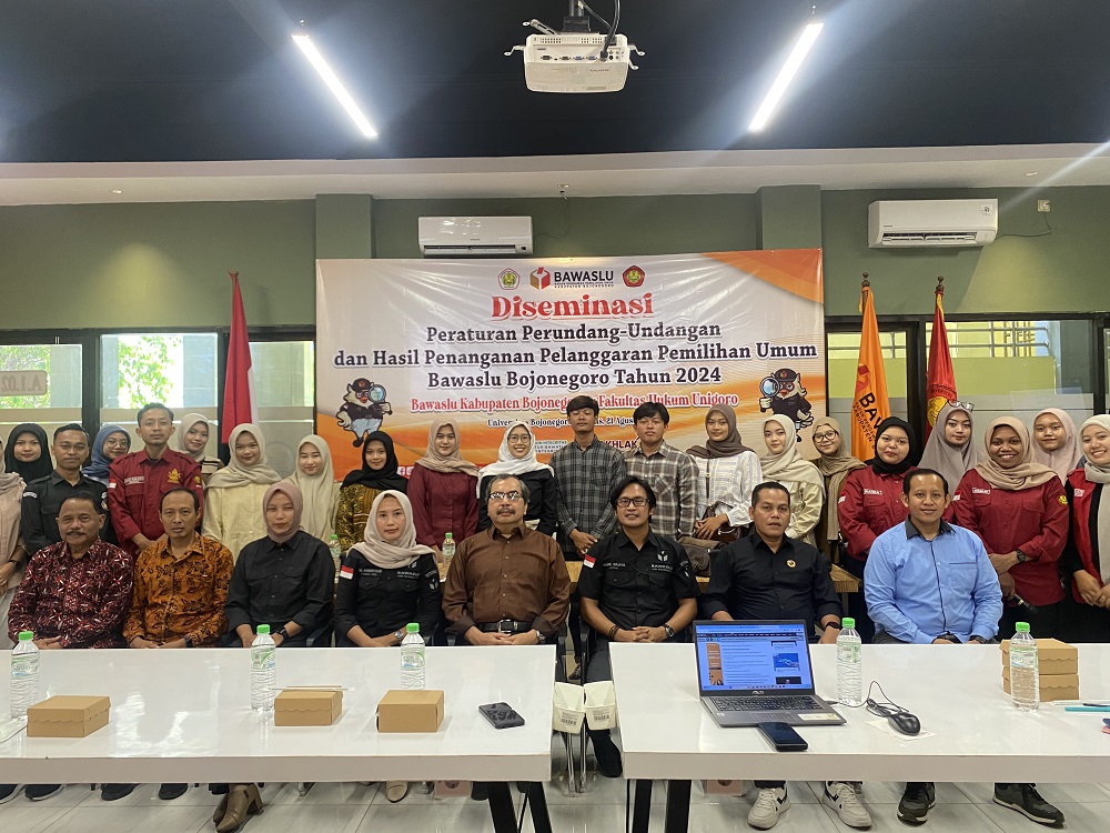 Kolaborasi Fakultas Hukum Unigoro dan Bawaslu Bojonegoro