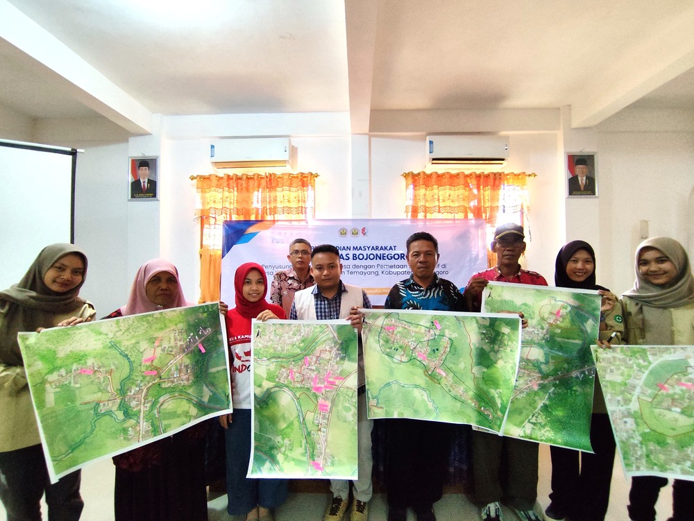 Kuatkan Sistem Informasi Desa, Dosen Unigoro Ciptakan Peta Potensi Desa