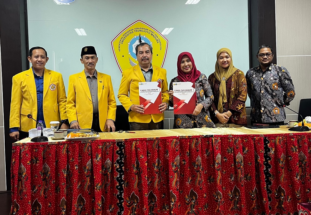 Kolaborasi Tri Dharma, FH Unigoro Resmi Jalin Kerja Sama dengan FH Universitas Trunojoyo Madura