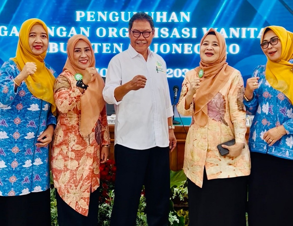Pengukuhan GOW Bojonegoro 2025-2030, Delegasi Paguyuban Wanita Unigoro Dilantik sebagai Pengurus Int
