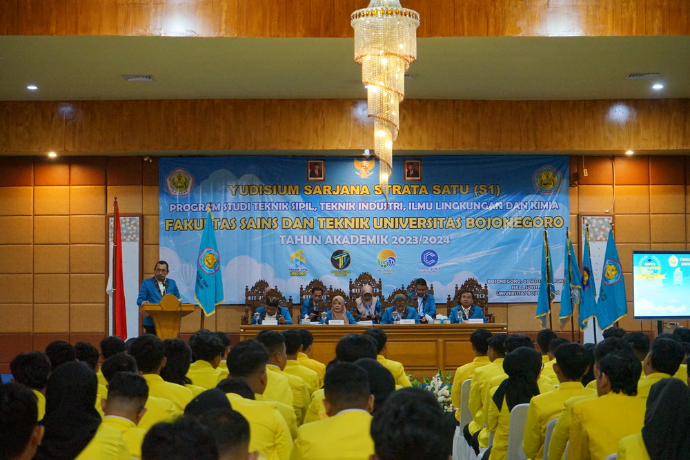 Fakultas Sainstek Unigoro Gelar Yudisium S1 Empat Prodi