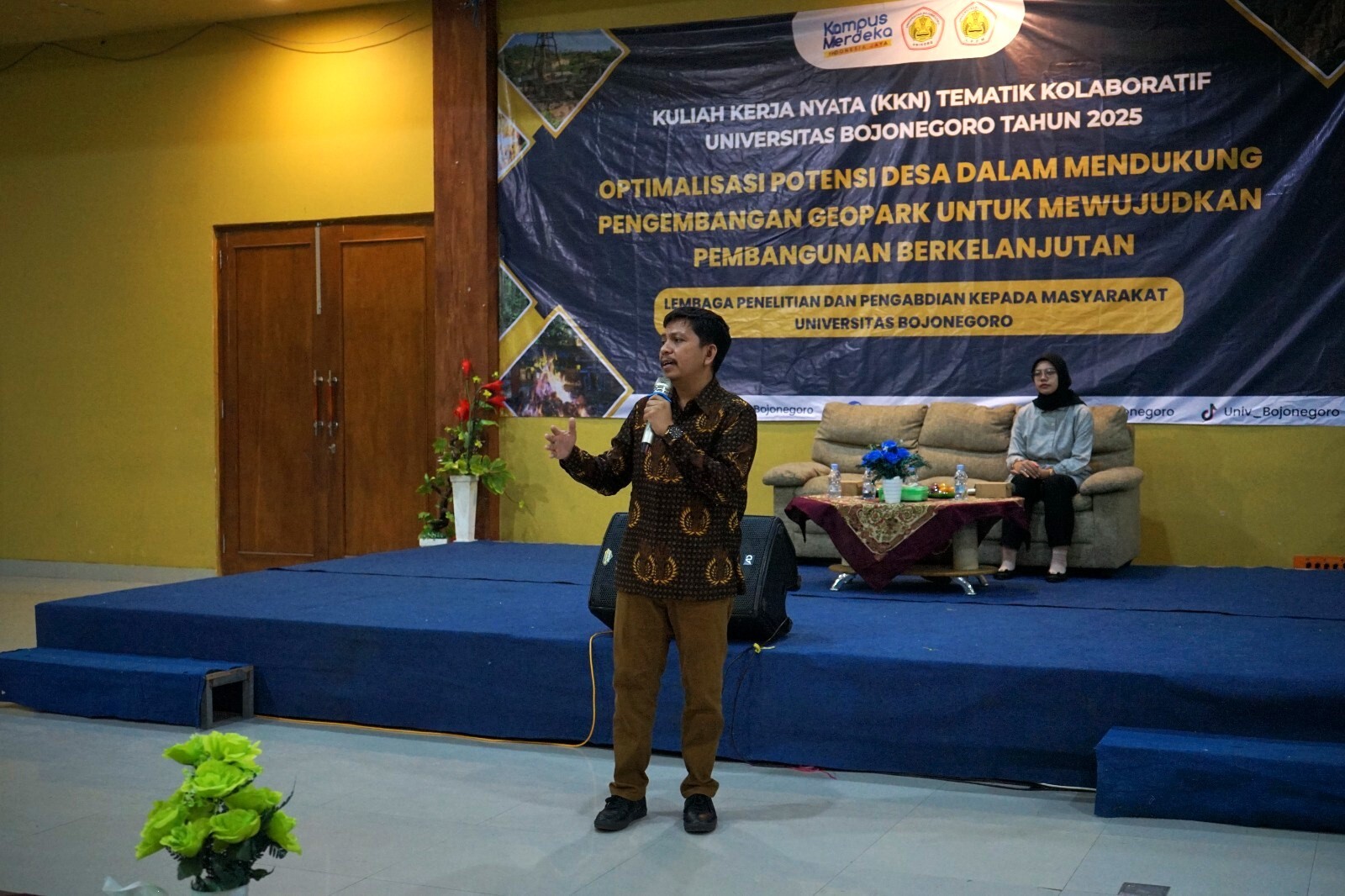 Pembekalan KKN Unigoro, BPS Jatim Bagikan Tips Identifikasi Potensi Desa